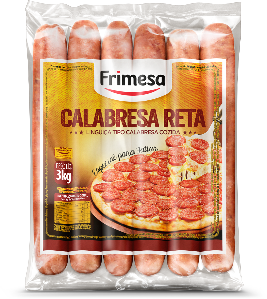 LING.CALAB.FRIMESA RETA PCT3KG CX12