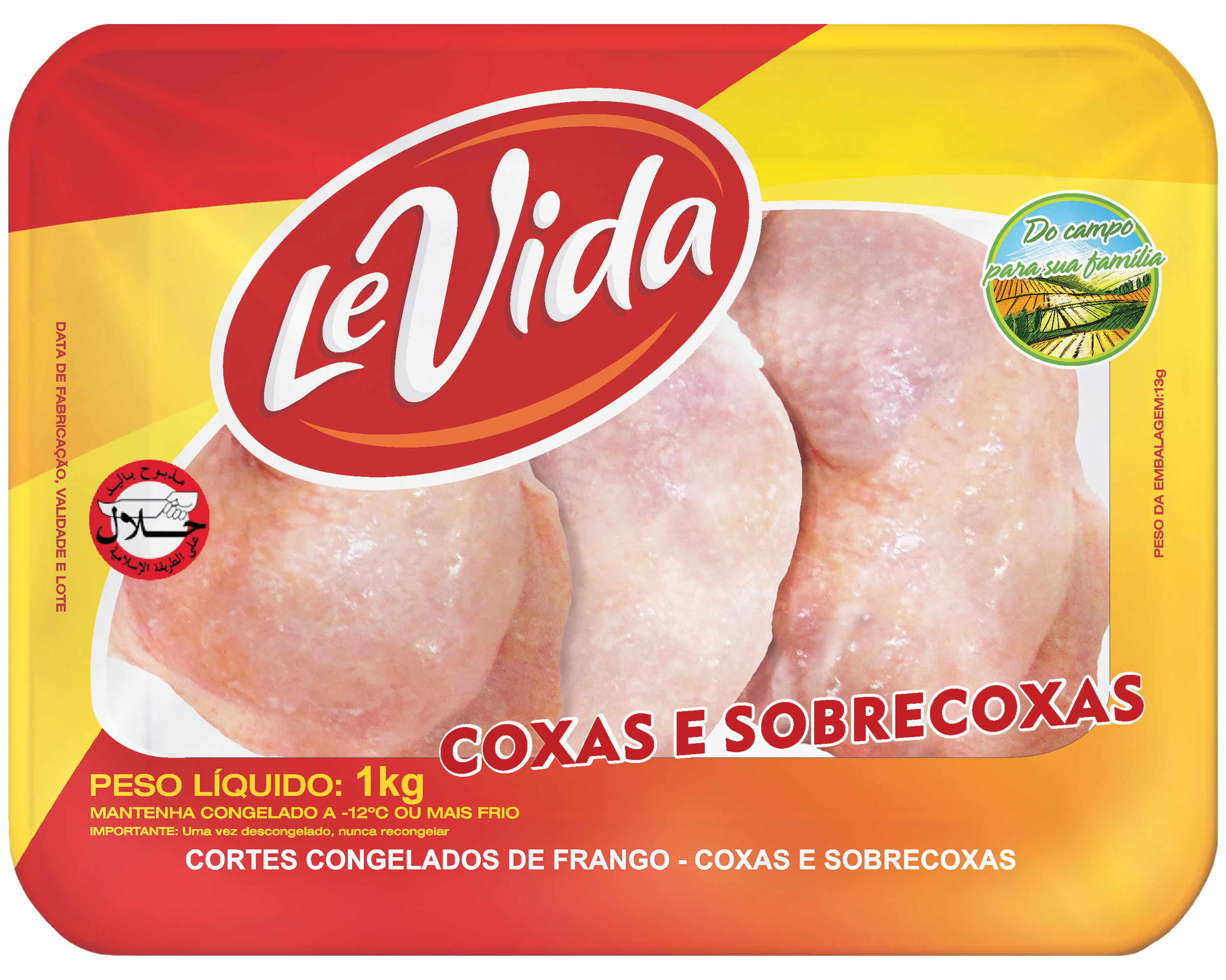 COXA S/COXA LEVIDA BDJ.1KG CX12KG
