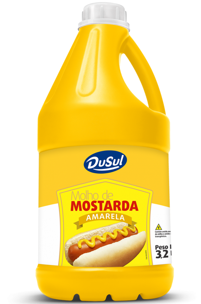 MOSTARDA DUSUL BD 3,200KG CX 4BD