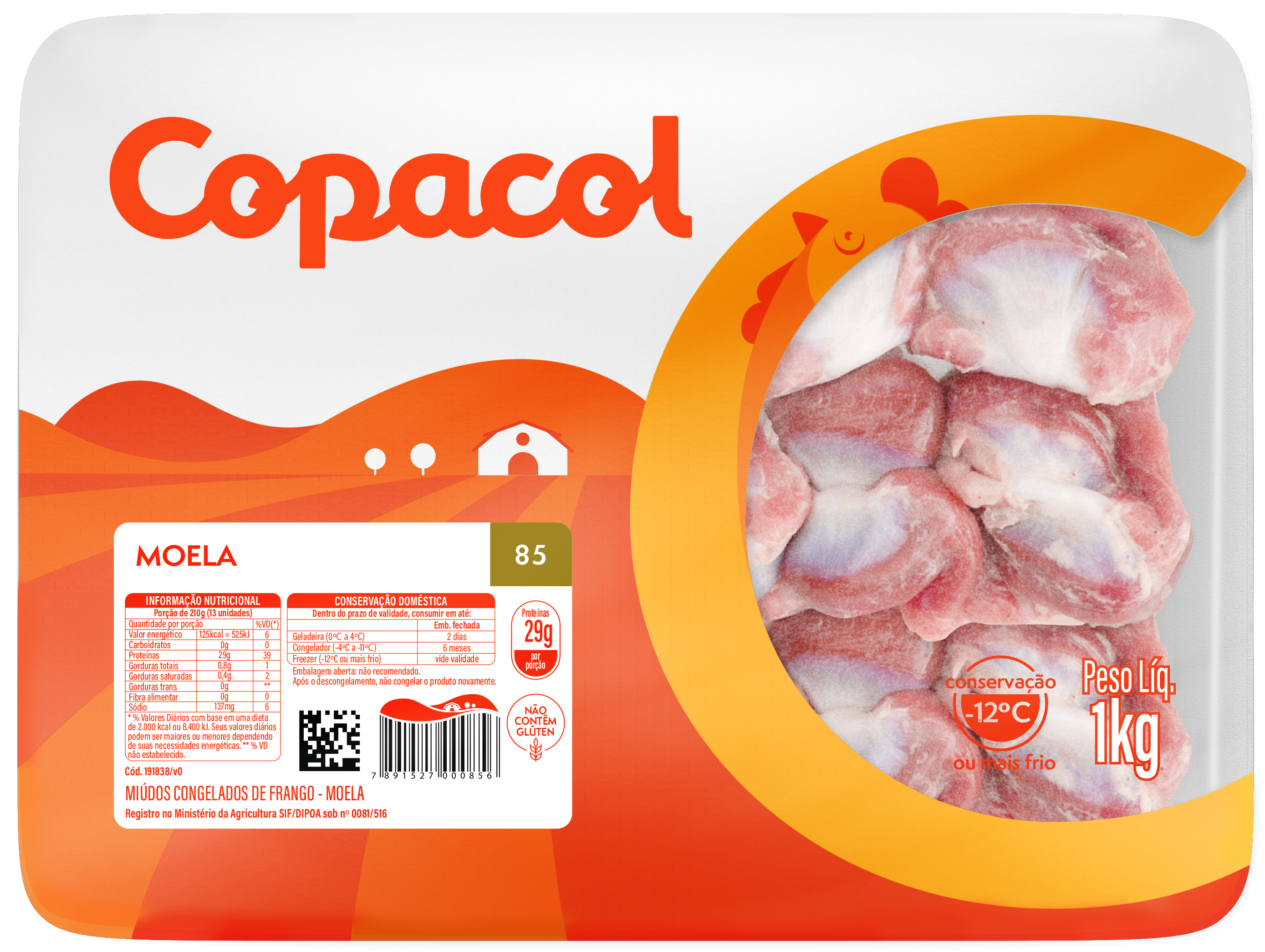 MOELA FRANGO COPACOL BDJ.CX12KG
