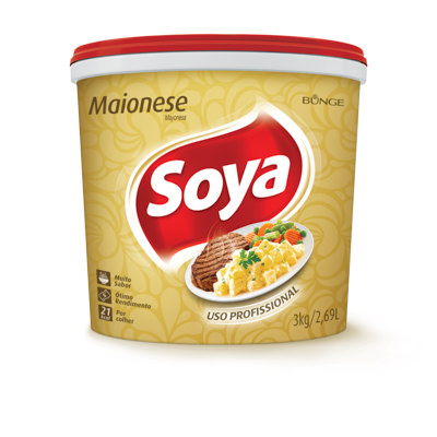MAIONESE SOYA BD 6X3KG