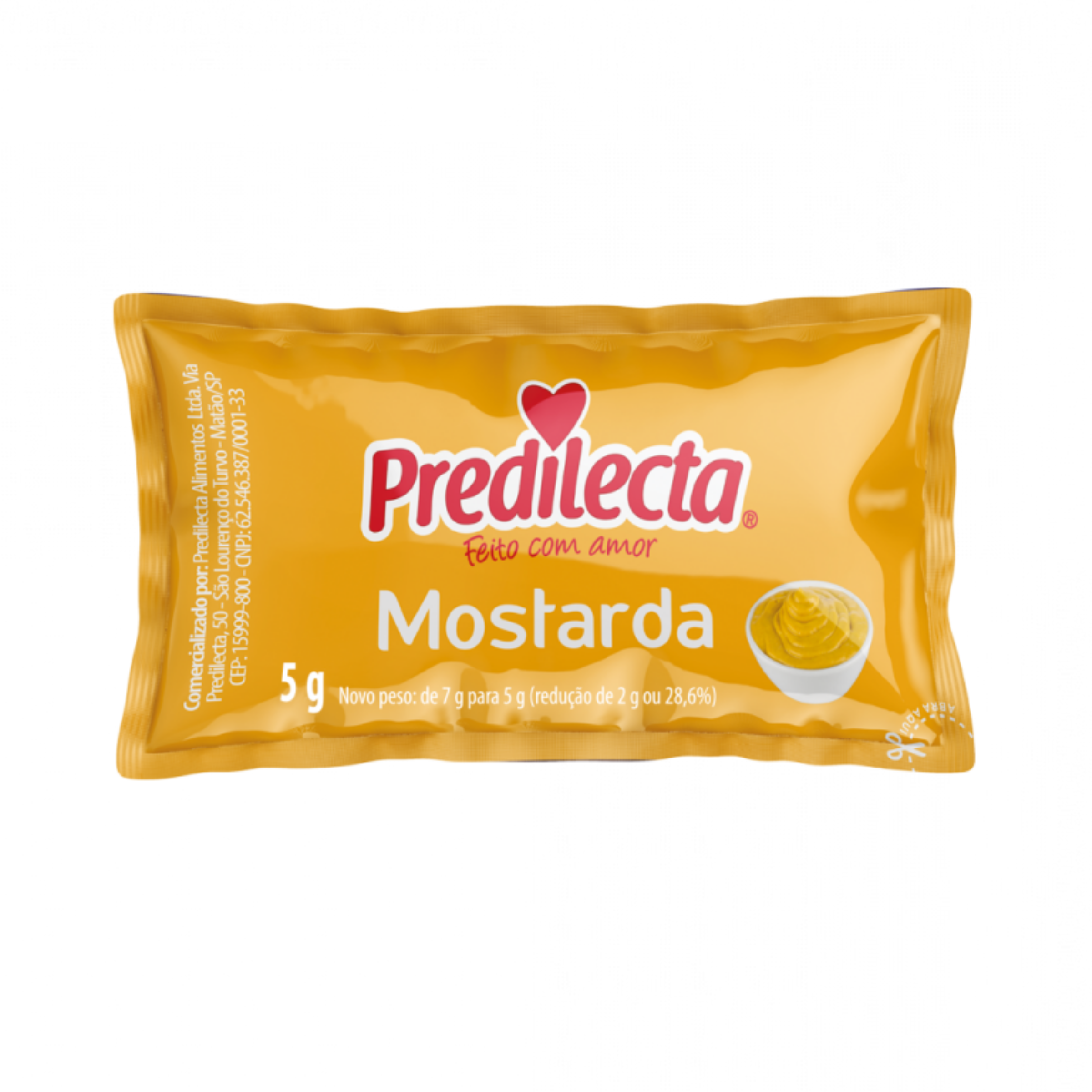 MOSTARDA SACHET 144X5GR PREDILECTA