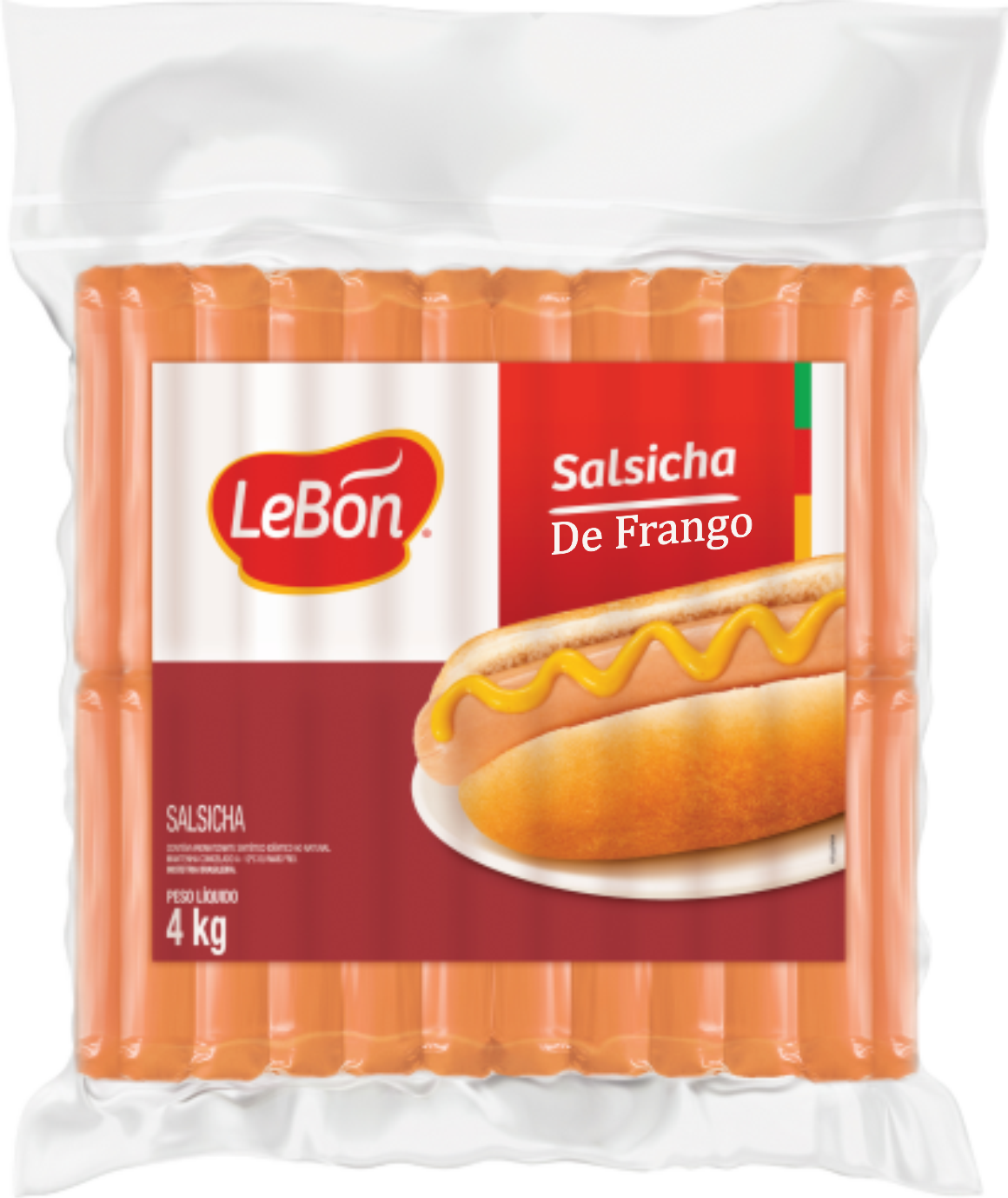 SALS.FRANGO LEBON S/CORANT PCT4KG CX16KG