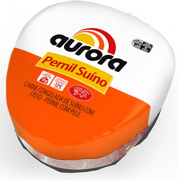 PERNIL SUINO C/OSSO CONG.AURORA CX20KG