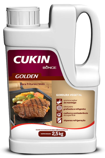 GORDURA BUNGE CUKIN GOLDEN 1BD 2,5KG