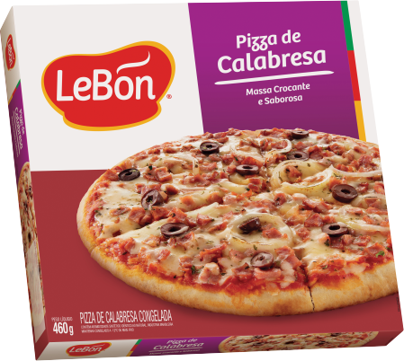 PIZZA CALABRESA LEBON CX12X400G MIX