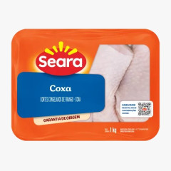 COXA FRANGO SEARA BANDEJA 1 KG CX 12KG