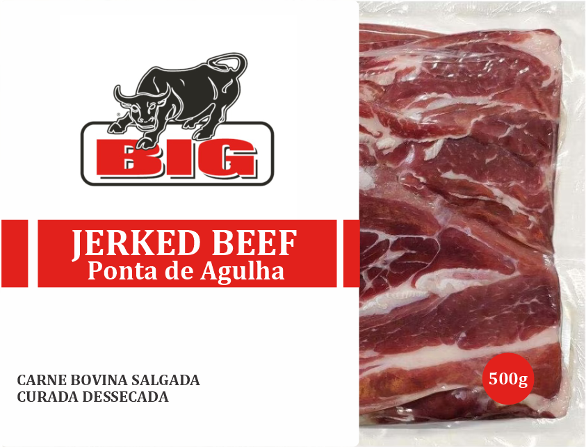 C.CHARQUE P.A JERKED BEEF BIG. 20X500GR