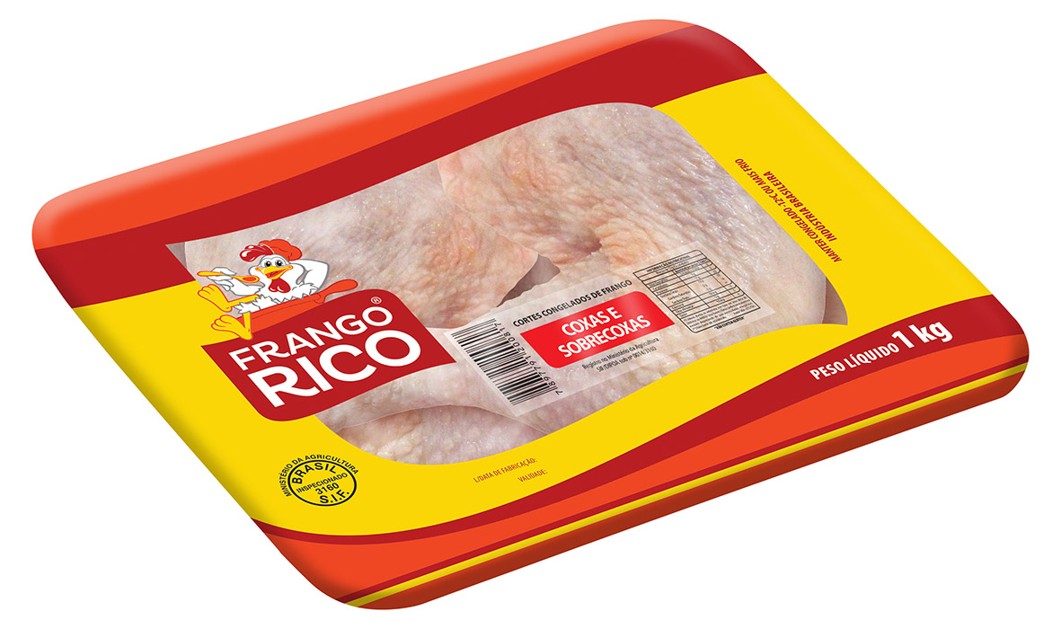 COXA S/COXA FRANGO RICO IND.CX 20KG