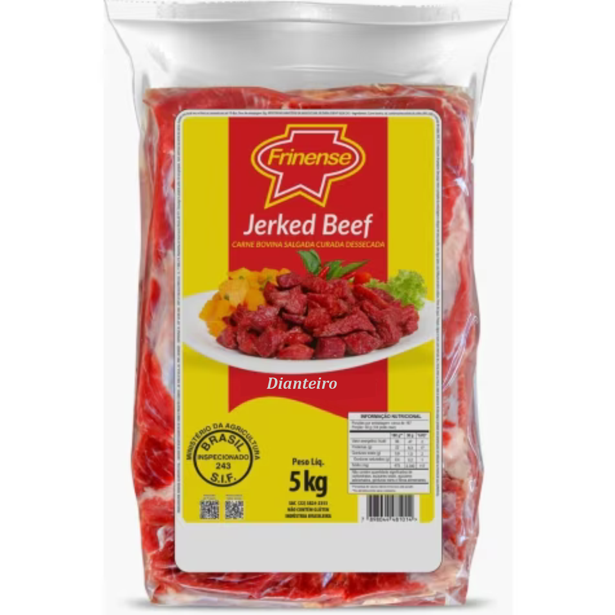 C.CHARQUE DT FRINENSE JERKED BEEF PCT5KG