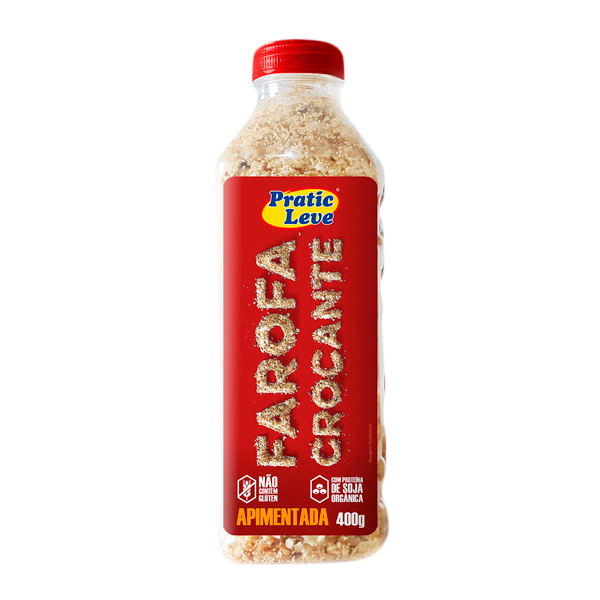 FAROFA CROCANTE PIMENTA  12X250G