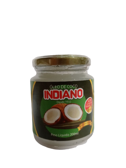 OLEO DE COCO INDIANO CX 6X200ML