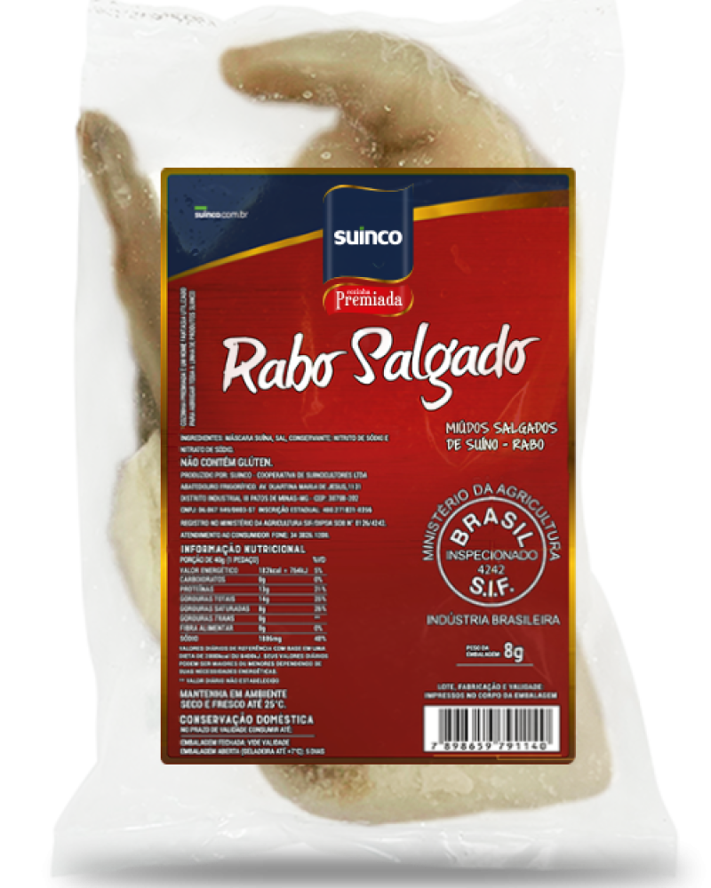 RABO SUINO SALG.PREMIADA CX12KG