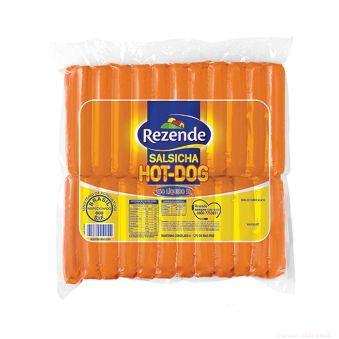 SALSICHA REZENDE PCT 5KG CX 20KG