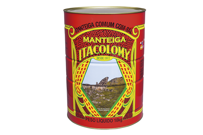 MANTEIGA ITACOLOMY LT 10KG CX 2LT