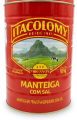 MANTEIGA ITACOLOMY LT 10KG CX 2LT