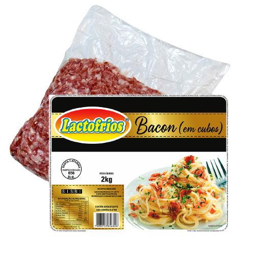 BACON CUBOS RESF LACTOFRIOS 2KG CX12