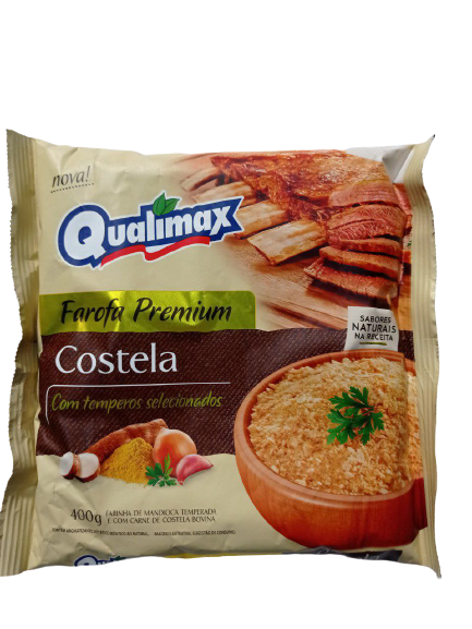FAROFA COSTELA QUALIMAX  24X400GR
