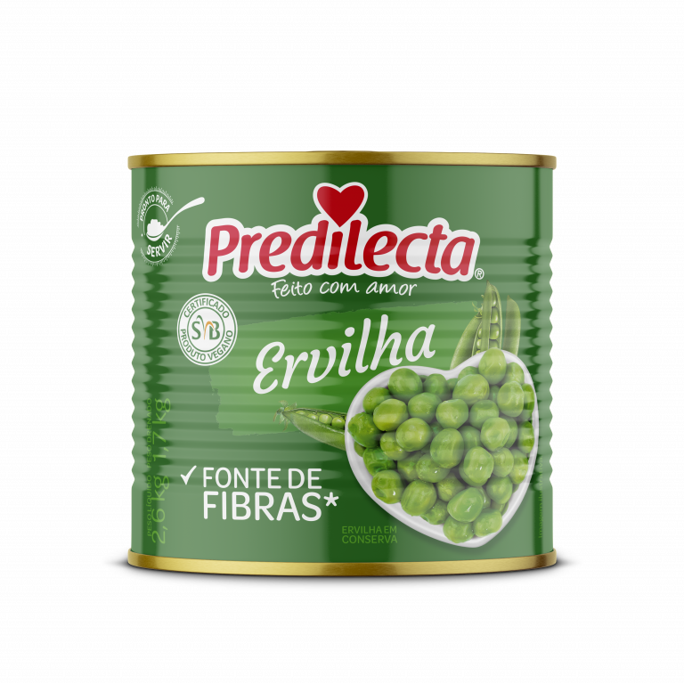 ERVILHA GRAOS PREDILECTA LT 6X1,7KG CX 