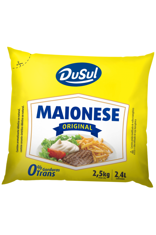 MAIONESE DUSUL BAG CX 6X2,5KG