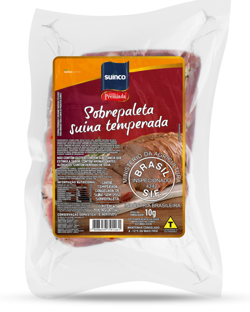 SOBREPALETA SUINA TEMP. PREMIADA CX15KGB