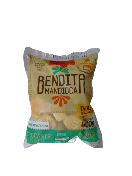 MANDIOCA EM TABLETE NATURAL 15X400GR