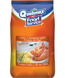 CALDO E TEMP.FRUTO MAR QUALIMAX PCT500GR