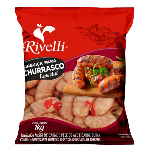 LING.CHURRASCO RIVELLI PCT 1KG CX20KG