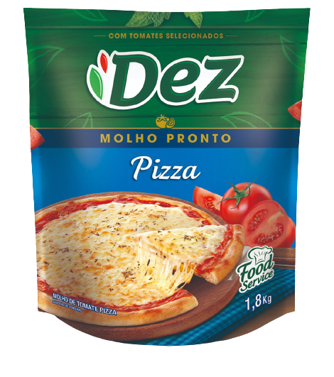 MOLHO TOM.PIZZA DEZ SC 6X1.8KG CX10.80KG