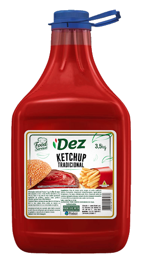 KETCHUP FOOD DEZ BD 3.5KG CX 4X3,5KG