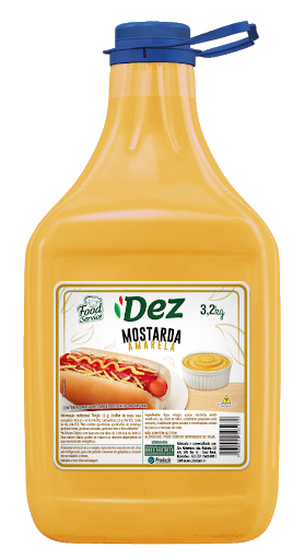 MOSTARDA AMARELA DEZ BD 3.20 CX 4X3.20KG