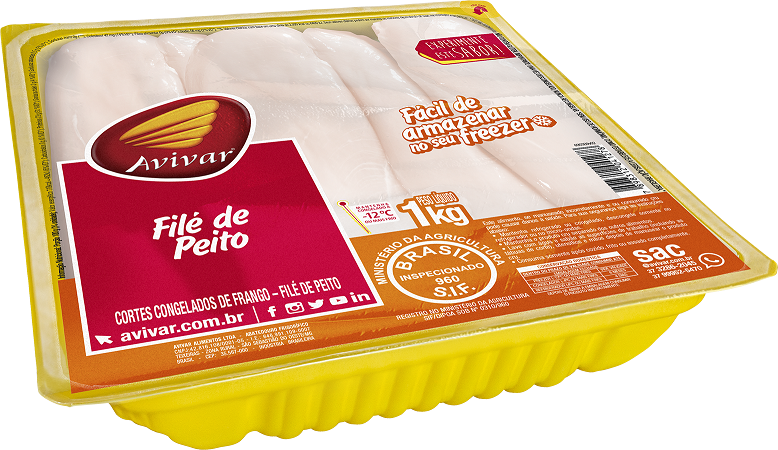 FILE DE PEITO BDJ.1KG AVIVAR CX18KG