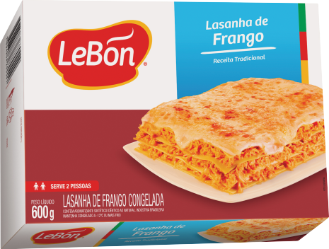 LASANHA FRANGO LEBON 600G MIX