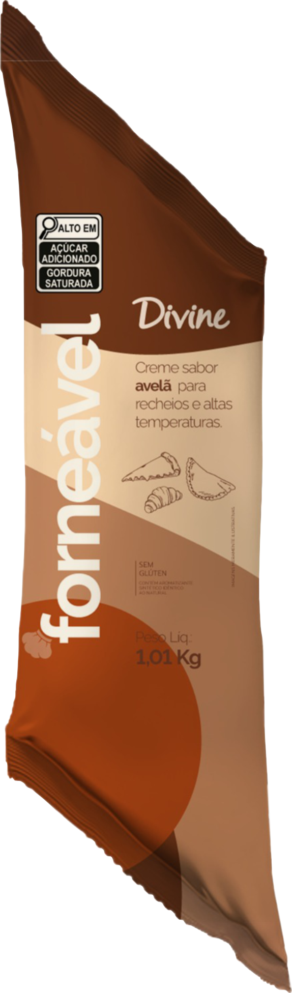 RECHE.FORN.CHOC AO LEITE VABENE 8X1,01KG