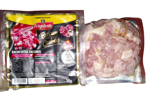 BACON CUBOS FRIGOLESTE PCT+-200GRCX+-10K