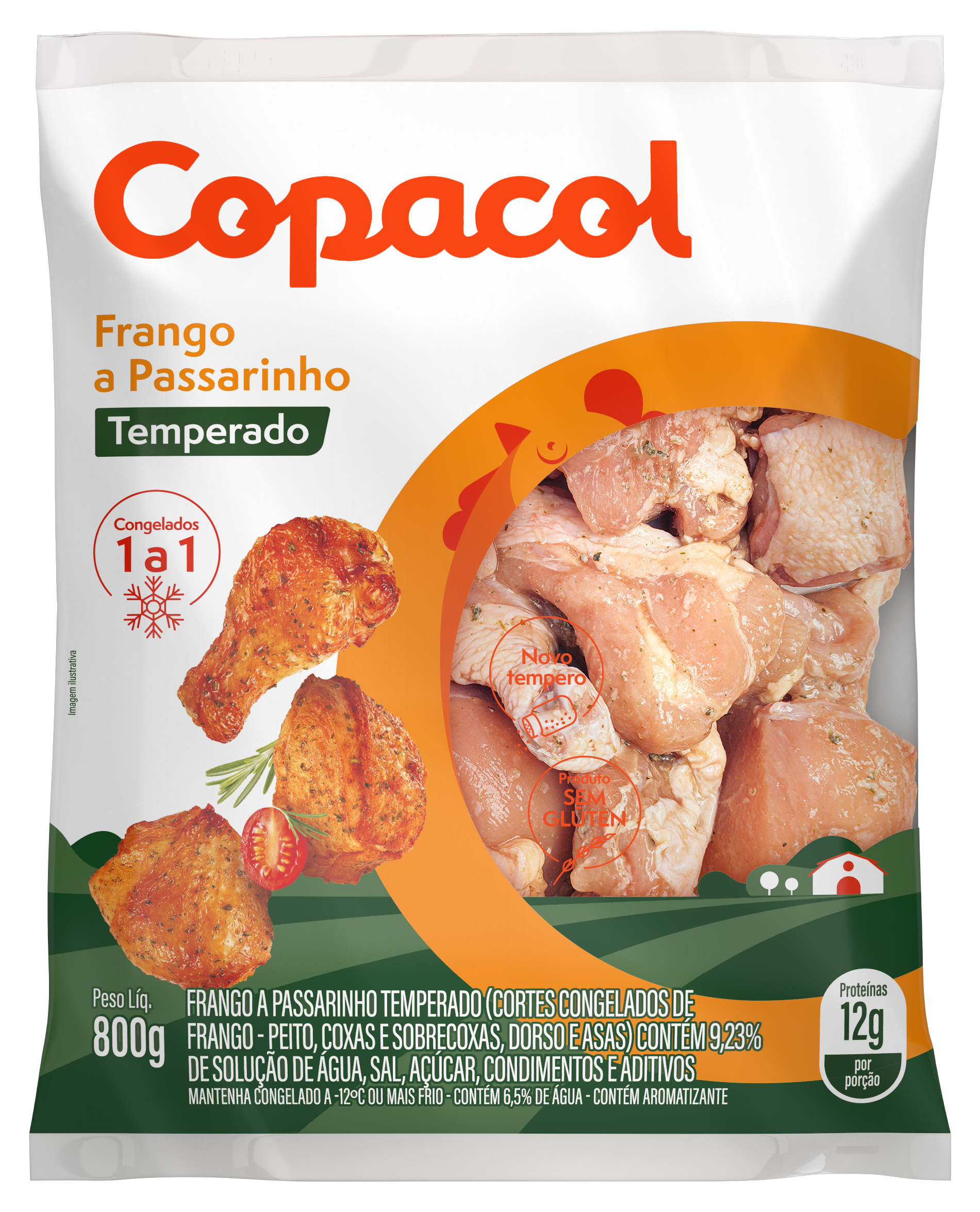 FRANGO A PASSAR.TP. COX/SOB. LAR 26X700G