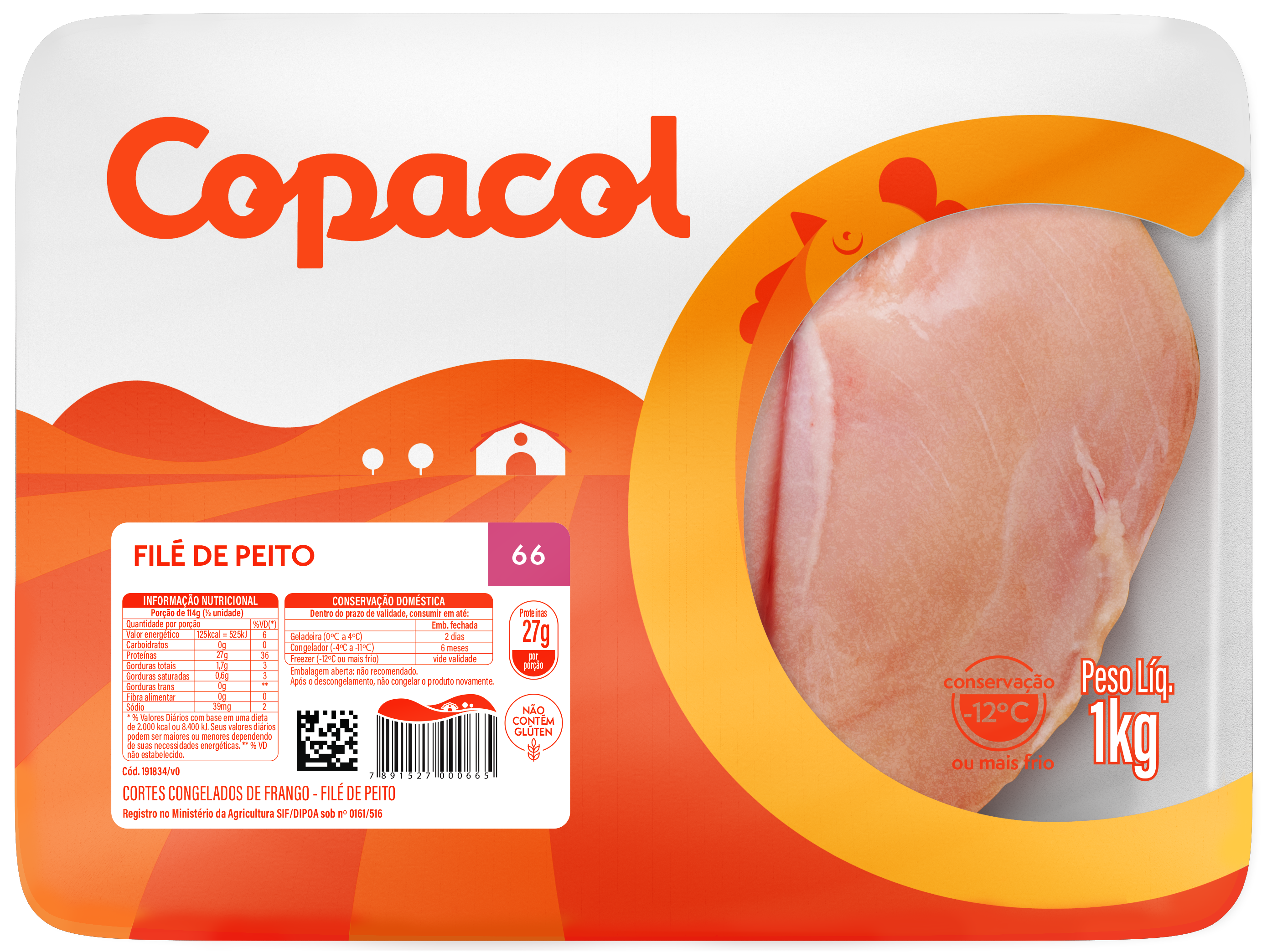 FILE DE PEITO BDJ.COPACOLCX12KG