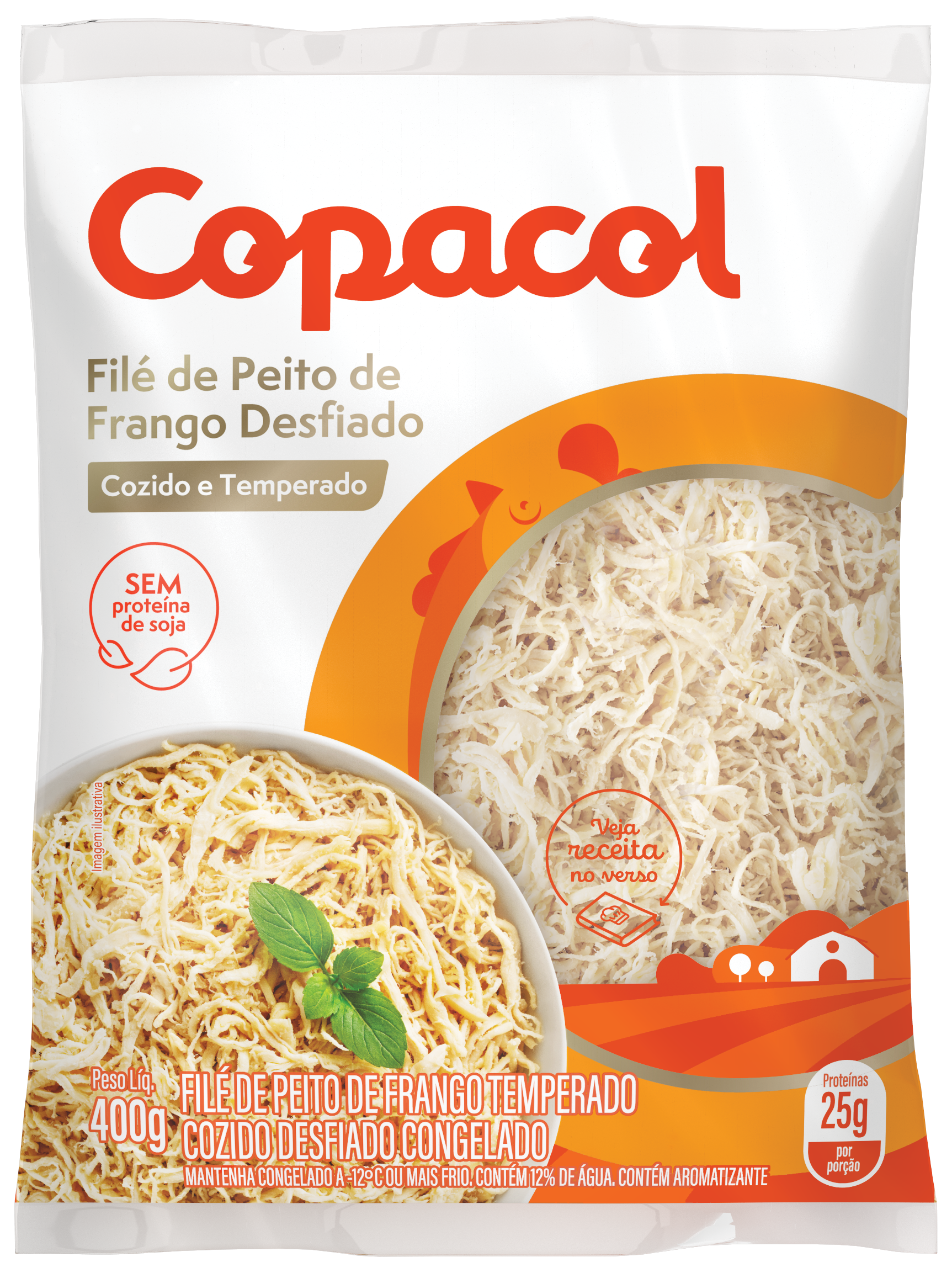 FILE DE PEITO TEMP.DESF COPACOL 20X400GR