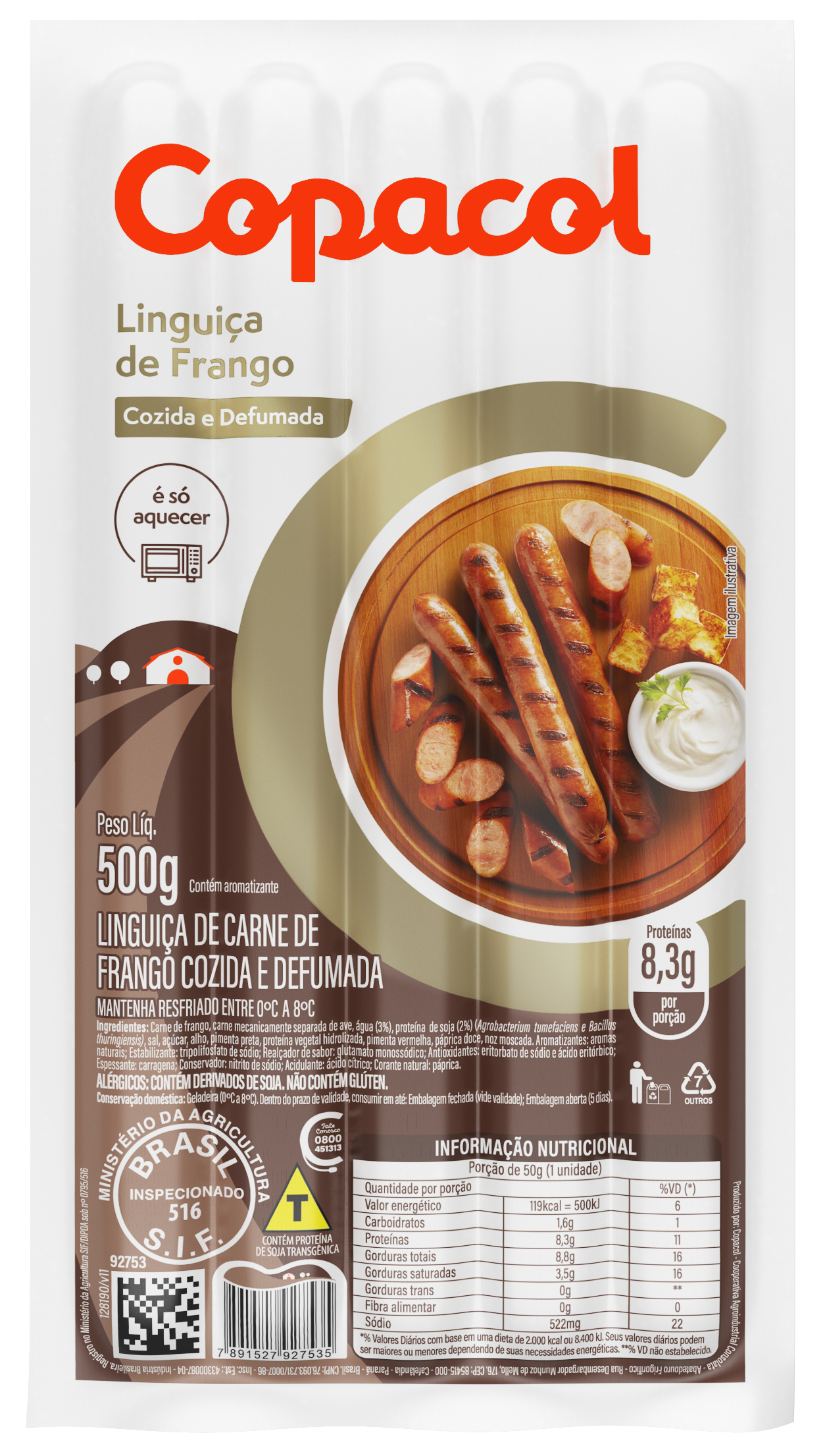 LING.FRANGO DEF.COPACOL RESF.PCT12X500GR
