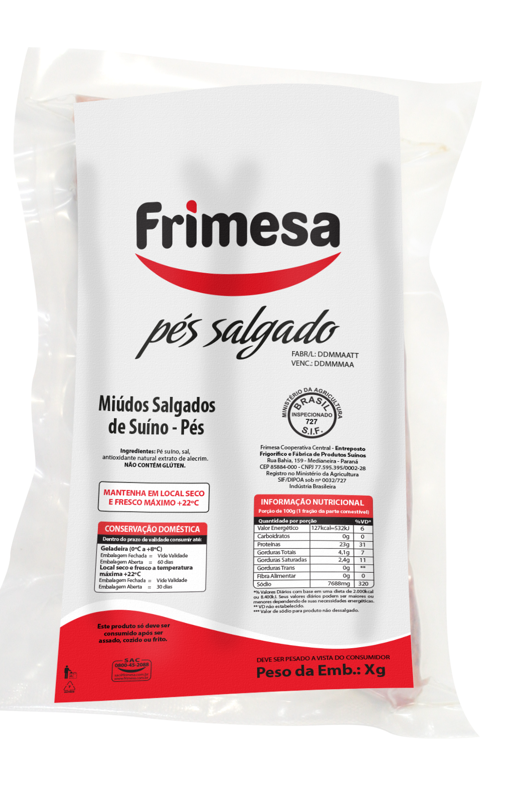 P.DE COSTELA SUINA SALG.PREMIADA CX12KG