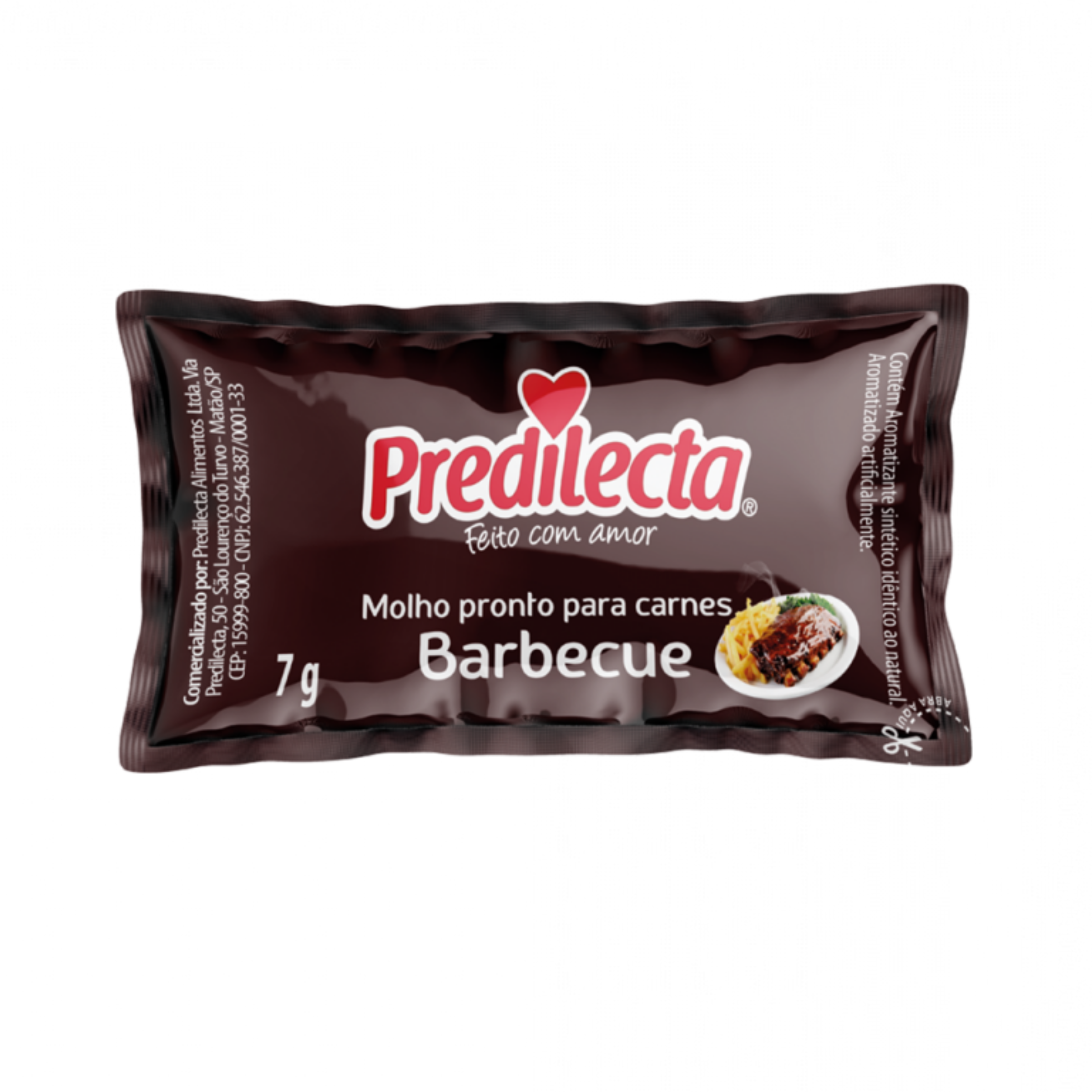 MOLHO BARBECUE SACHET 144X7GR PREDILECTA