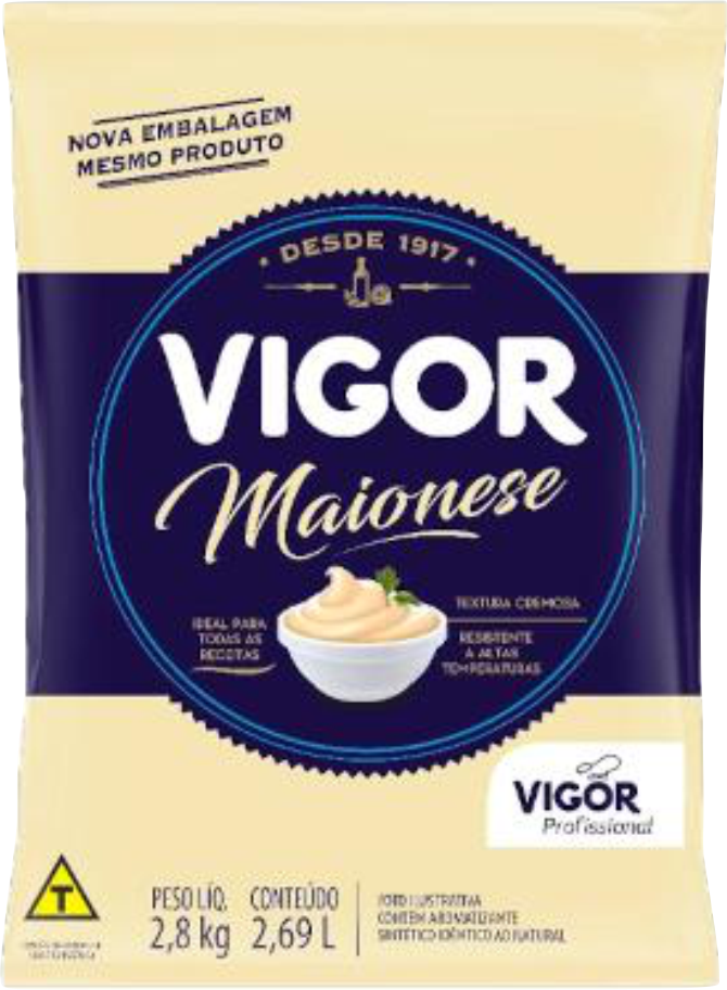 MAIONESE VIGOR BAG  6X2,8 KG