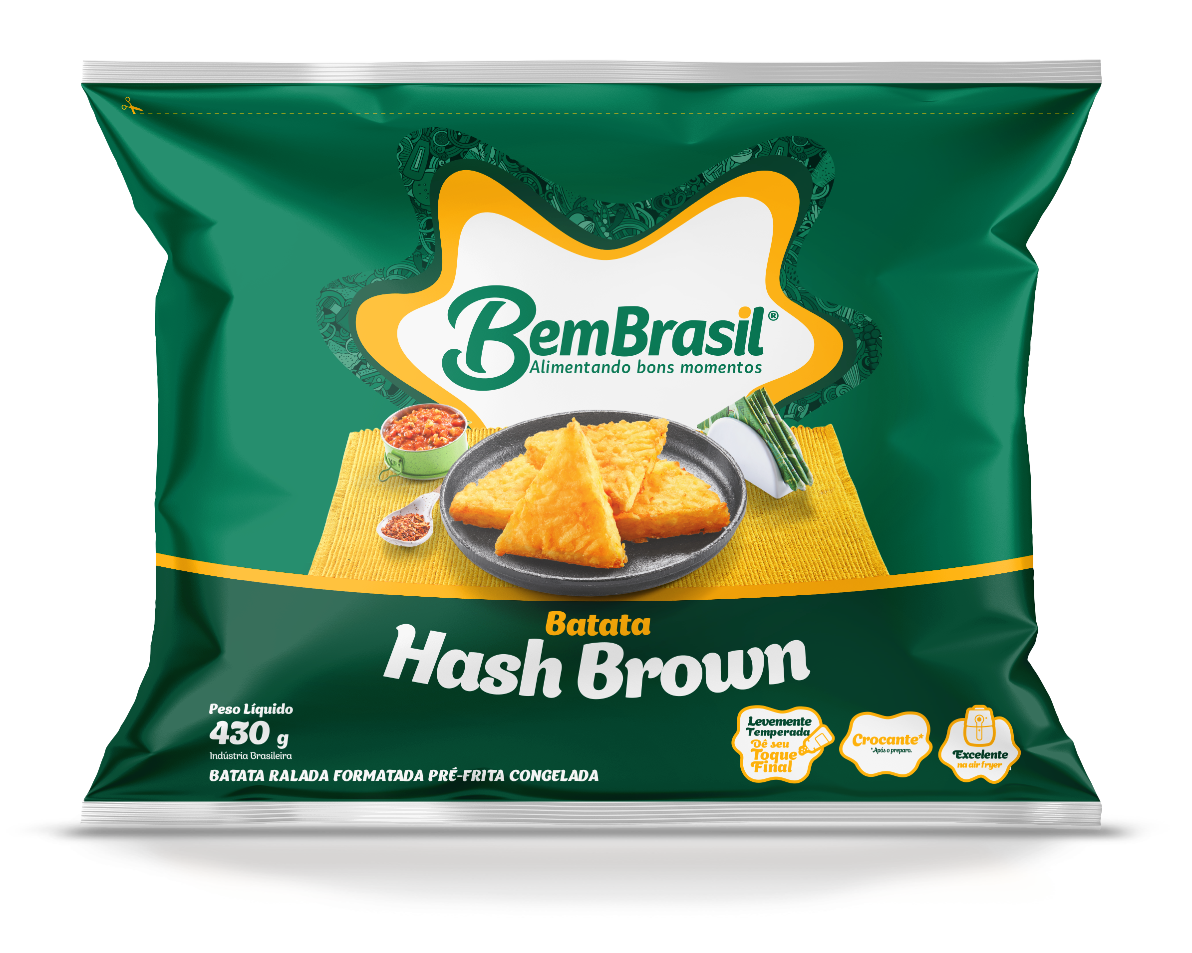 BAT.HASH BROWN BEM BRASIL PCT24X430GR