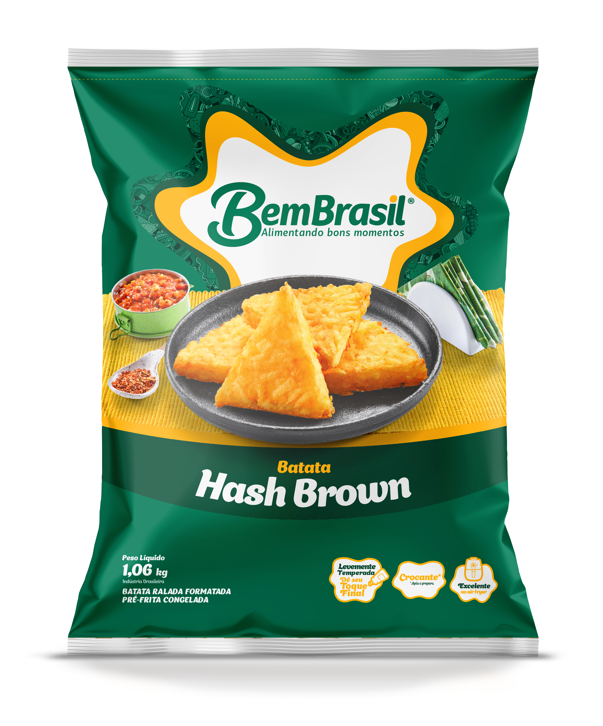 BAT.HASH BROWN BEM BRASIL PCT1,06 CX8,48