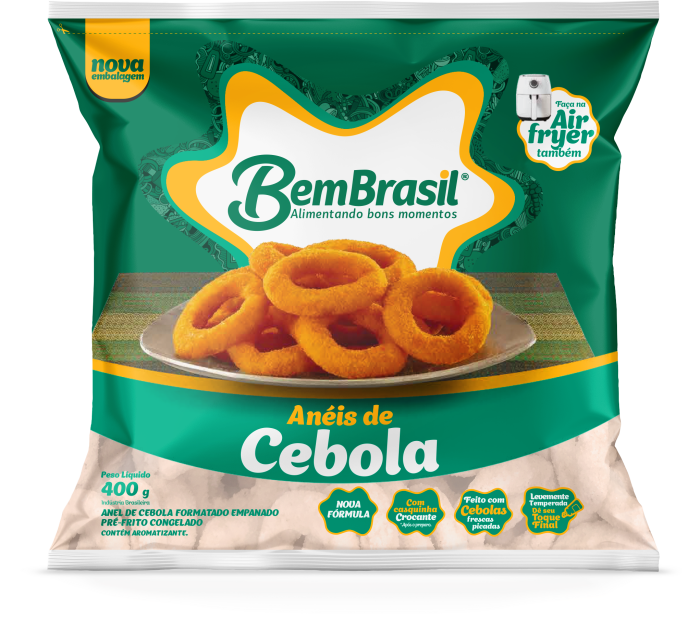 ANEIS CEBOLA EMP PRE FRITO 16X400G 6,4KG