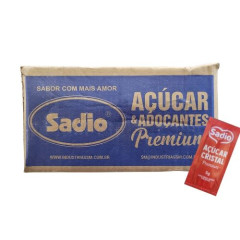 ACUCAR CRISTAL SACHE SADIO CX - 400/5G