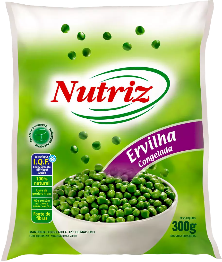 ERVILHA N/COZ. 40X300G CONG. NUTRIZ