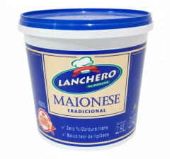 MAIONESE LANCHERO (BALDE) 4X2,8KG
