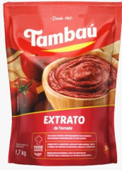 EXTRATO TOMATE TAMBAU POUCH 8X1,7KG