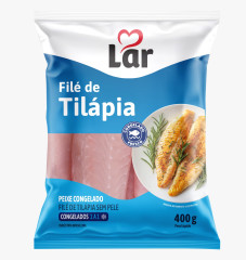PEIXE FILE D TILAPIA S/P LAR  PCT18X400G